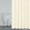 Curtain & Drapes Waterproof Shower Solid Color Window Screen Bathroom Curtains With Hanging Rings Bathtub Partition SuppliesCurtain