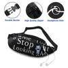 Waist Bags Stop Looking Bag Polyester Picture Pack Female Fitness