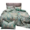 Bedding Sets Silk 220x240 Summer Duvet Cover And Pillowcase Sheet Set Plant Quilt King Full Twin Bohemian Bed