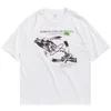 Męskie koszule 2023 Koszula Mężczyźni Topy Letnie krótkie koszulka z krótkim rękawem bawełniany mans tshirt swobodne zabawne koszulki O-Neck Streetwear