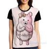 Camisetas masculinas Monomi Splash Art Men T-shirt Mulheres por toda a moda impressa Camisa de menina Tops Tees Tshirts de manga curta