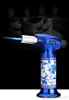 Electronic Lgnition Butane gas Torch 1300C jet flame Butane Scorch torch Heavy Duty Refillable Micro Culinary kitchen lighter dhl drop ship