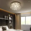 Ceiling Lights Living Room Led Lamp Round Nordic Minimalist Modern Crystal Lighting Warm Aisle Corridor Bedroom Light