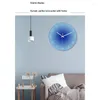 벽 시계 A63I 12 인치 북유럽 시계 3D 인서 매달려 조용한 단순한 창조적 인 패션 홈 거실 장식