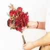 装飾的な花人工牡丹の花ブーケリアルなバラとFloral for DIYウェディングテーブルセンターピースアレンジメントパーティー