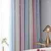 Curtain Gradient Hollow Star Full Blackout Selling Soft Surface Delicate Breathable Window Blinds For Bedroom Home Decor