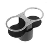 Interiördekorationer Biltillbehör Universal Drink Holder Double Holes Mount Cup Auto Supplies Storage Styling