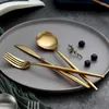 Наборы для обеда Matte Gold Dablery STUTREAR SET SET НЕПРАВИЛЬНАЯ СЛОЖНО