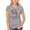 T-shirts pour hommes Chemise peinte pour chien Idée cadeau pour propriétaire Hommes Femmes Happy Pet Cotton Apparel Irish Setter Portrait T-shirt personnalisé avec texte
