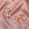 Stud Earrings Small Fashion Design Ear Bone Clip Tea Without Holes Women Cold Wind Temperament Female EarringsStud Dale22