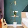 Floor Lamps Vintage Tall Lamp Living Room Stand Modern Design Wood Industrial Tripod