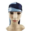 Ball Caps Summer Cooling Luxury Sliky Durag Unisex Longtail Hiphap Fashion Head Wrap Color Matching