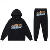 Tute Abbigliamento uomo Tuta Set Trap Star Shooter Abbigliamento sportivo Felpa con cappuccio Pantaloni Abito 2 pezzi Moda Hip Hop Streetwear Marchio MGOS 9VU8 0ZGP