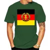 Magliette da uomo Ddr Germany East Gdr Flag Retro Wall Emblem Camicia Normale Personalizza Humor Cotton Spring Autumn S-3xl Crazy Leisure