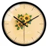 Настенные часы цветы металлические часы минималистичные творческие тихий специальные кварцевые уникальные продукты Duvar Saatleri De50zb