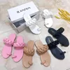 Slippers Fashion Shoes Woven Flat Flip Flops Chanclas Mujer Dames Schoenen Summer Woman Удобные сандалии с открытыми носками