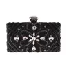 Evening Bags Fashion Luxury Women Wedding Elegant Clutch Box Bag Banquet Pearl Floral Purse Small Handbags