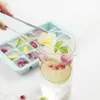 Moules de cuisson Flexible 15-Bac à glace pour whisky cocktail glace en silicone libération facile empilable bébé alimentaire sans BPA