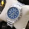 Relojes de pulsera de lujo de Metal dorado para hombre, 2023, vestido de negocios, cadena de acero de cuarzo, reloj masculino, reloj Masculino, relojes de pulsera Thu