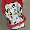 Stroller Parts Born Baby Chair Cushion Cotton Star Print High Seat Liner Mat Pad Cover Protector 2023