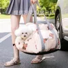 Dog Car Seat Covers Winter Warm Pet Bag Outdoor Portable Cat Carrier Puppy Handbag Small Backpack Cute Items Kitten Accessories