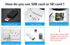 Bulbes LED 4G Carte SIM CAMERIE IP 1080P 5MP HD Wi-Fi WiFi Outdoor Security Bullet Camet CCTV Metal P2P ONVIF Two Way A