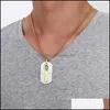 Hangende kettingen Verwijderbare ankh ketting staalleven Kruis Egyptische mannen sieraden goldcolor de sleutel van nile drop levering hangers dhvja