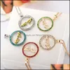 Pendant Necklaces Wholesale Fashion Twotone Pendants Necklace For Women Creative Bear Fish Heart Crystal Party Wedding Jewelry Gift Dhpey