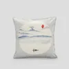 Travesseiro clássico de imitação chinesa impressão de impressão de seda modelo sala de estar viva quartel saco de janela de sacada assento