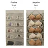 Storage Boxes 15/30 Grid Hanging Bag Organizers For Underwear Scarfs Socks Bra Various Rack Hanger Organizer