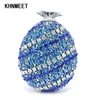 Evening Bags Est Fruit Ananas Luxury Diamond Crystal Bag Personalized Ladies Party Purse For Pochette Prom Women Clutch SC471