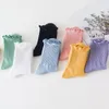 Women Socks 1 par Pure Cotton Tube Harajuku Style Trend Breattable Japanese Solid Color Fashion Women's