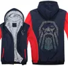 Heren hoodies odin mannen koelen dikker winter sweatshirt pullover wollen voering mans jas sportkleding