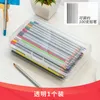 Bérets – trousse à crayons multifonctionnelle, couleur unie, Style Simple, boîte de papeterie de grande capacité
