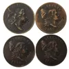Cały zestaw USA 1794-1797 Liberty Cap Half Cent Monety Kopiuj metalowe rzemiosło Specjalne prezenty
