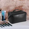 Astucci per cosmetici Astucci per trucco di grande capacità Borsa cosmetica in pelle per donna Organizer per articoli da toeletta multifunzione Custodia da viaggio impermeabile portatile