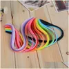 Andra konst och hantverk 260 Rainbow Paper Quilling Strips Set M/ 5mm/ 7mm/ 10mm 39cm Flower Gift for Craft DIY Tools Handmade Drop Deli Dhnus