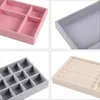 Storage Boxes S Stackable Tray Case Ring Earrings Necklace Organizer Box Earring Jewelry Portable