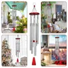 Decorative Figurines Wind Chimes Outdoor Large Garden With 6 Aluminum Tuned Tubes For Indoor Patio Decor