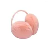 Berets Ear Muffs Warmer Earmuffs Fashion Cold Cover Behind Thicken Plush Fluffy Outdoor Clothing Accessories Upper Black