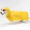 犬のアパレルM-8xlペット大型犬レインコート防水ジャケットファッション屋外通気性子犬服