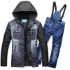 Skiing Jackets High Quality Men Snowboarding Suit Snowboard Jacket And Pant Breathable Coat Ski Trousers Male