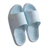 Slippers zomermassage indoor niet-slip bad dia's mannen en vrouwen platform comfortabele sandalen strand slippers voor 2023