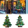 Decorações de Natal Feel Diy Mini Tree Decoration Santa Staking Kids Toys Gifts Bag Flowers Flowers Ornament Year