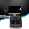 Controller di gioco Tastiera meccanica a 2 tasti Interruttori L cablati USB Forniture ufficio per mini computer desktop Y9O1