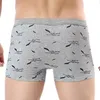 Underpants Men Cotton Printed Boxer Briefs Men's Panties Shorts Underwear Casual High Quality Knickers Fashion