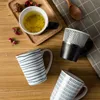 Tazze Micro Flaw Giappone Corea del Sud Tazza da caffè vintage Tazza in ceramica Colazione Latte Home Office Viaggi Divertente1