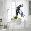 Kurtyna hokeja na lodzie sport nowoczesne zasłony okienne do salonu sypialnia zabieg kuchenny zasłony domowe el dekoracja