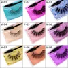 False Eyelashes Makeup 3D Mink Lashes Cruelty Free Natural Soft Eyelash Extension Long Cross Strip Comb Set