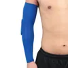 Podkładki kolanowe łokieć 1PCS Ramię koszykówki Rękaw oddychający piłka nożna Sport Pad Gym Support Brace Protector